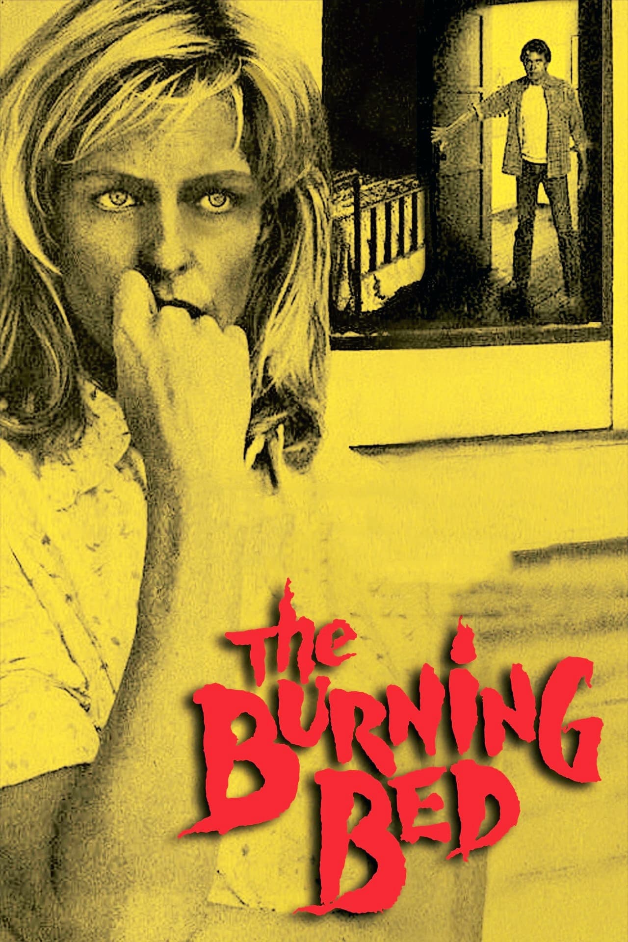 Постер The Burning Bed